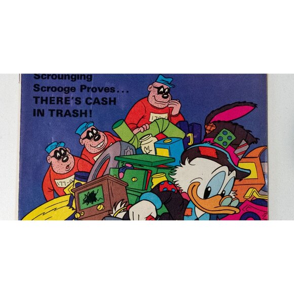 Vintage Walt Disney The Beagle Boys Vs. Uncle Scrooge Comic Book 1975 Whitman - Picture 4 of 13